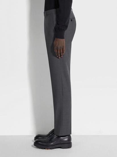 Dark Grey High Performance™ Wool Pants SS25 22455878 | Zegna US Dark Grey High Performance™ Wool Pants SS25 22455878 | Zegna US