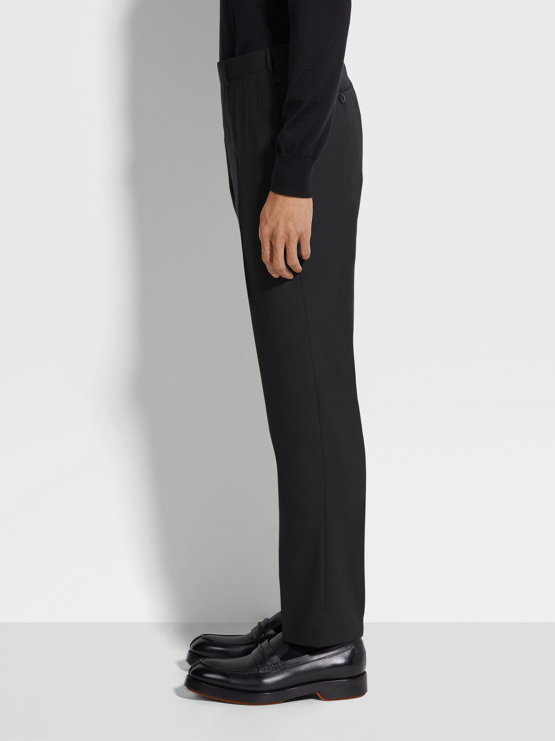 Pantalones de Lana High Performance™ Negros Foto #2 de detalle del producto