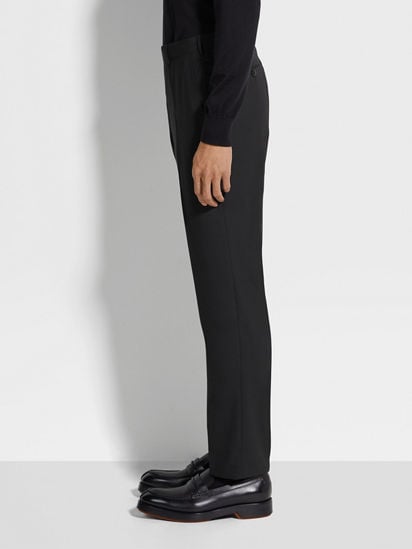Black High Performance™ Wool Pants SS25 22454505 | Zegna US Black High Performance™ Wool Pants SS25 22454505 | Zegna US