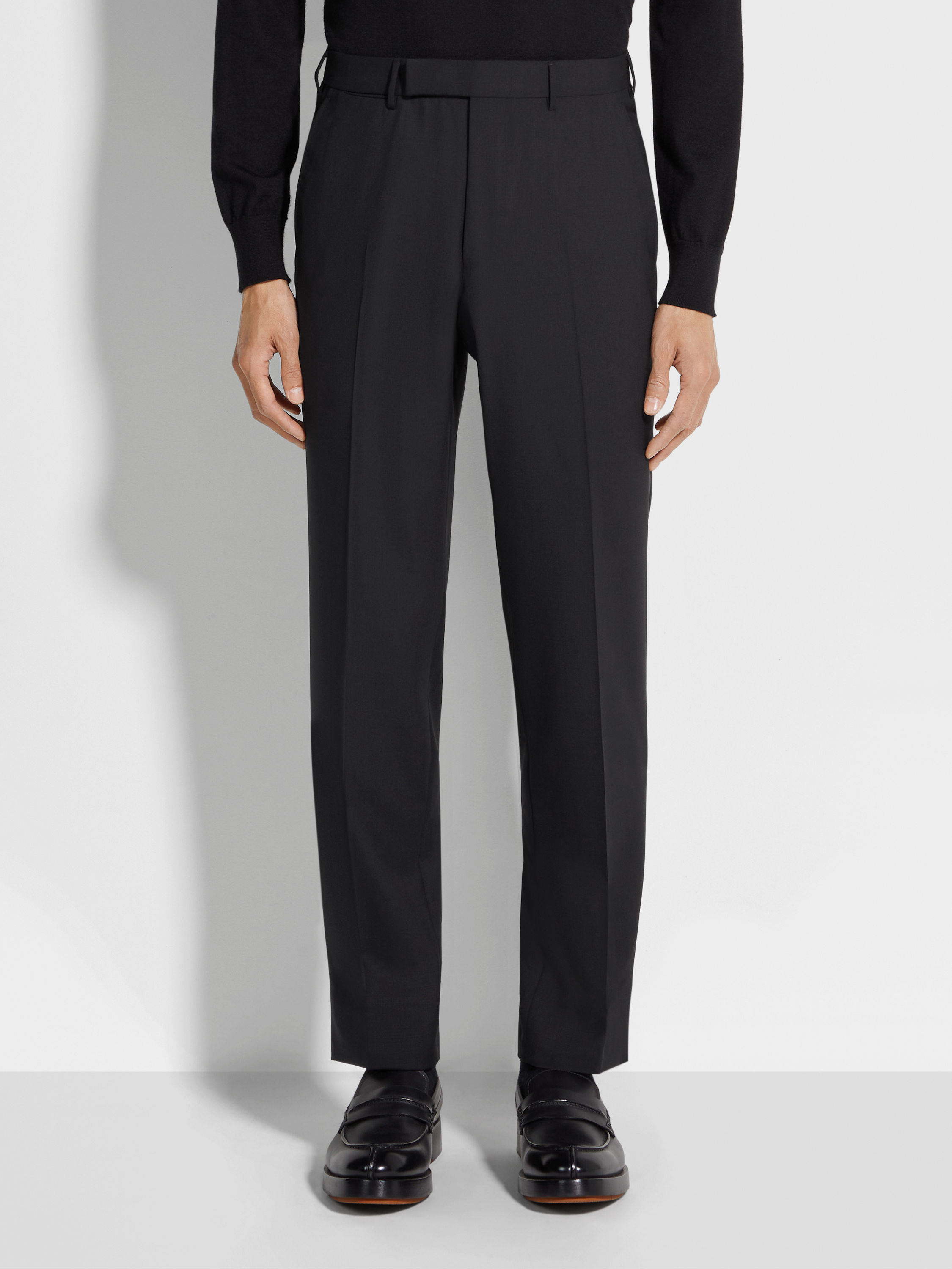 Pantalones de Lana High Performance™ Negros Foto #3 de detalle del producto