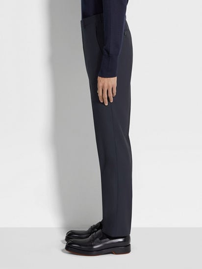 Navy Blue High Performance™ Wool Pants SS25 22455821 | Zegna US Navy Blue High Performance™ Wool Pants SS25 22455821 | Zegna US