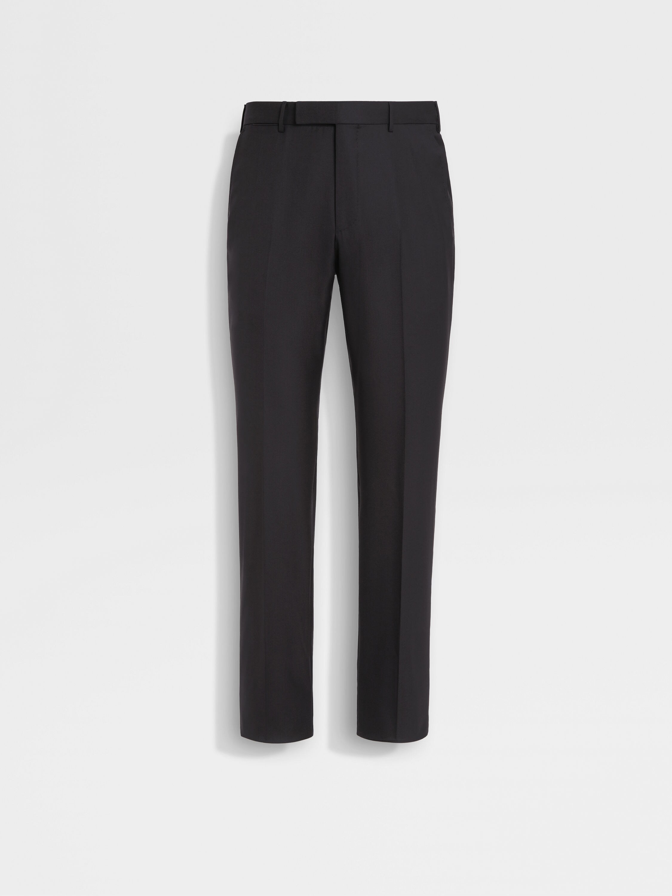 Zegna City Wool Flannel Pants, Pants