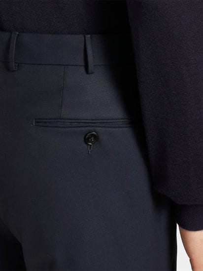 Navy Blue 15milmil15 Wool Pants SS25 23180139 | Zegna US Navy Blue 15milmil15 Wool Pants SS25 23180139 | Zegna US
