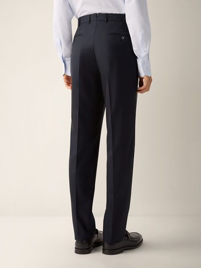 Navy Blue 15milmil15 Wool Pants FW26 23180139 | Zegna US