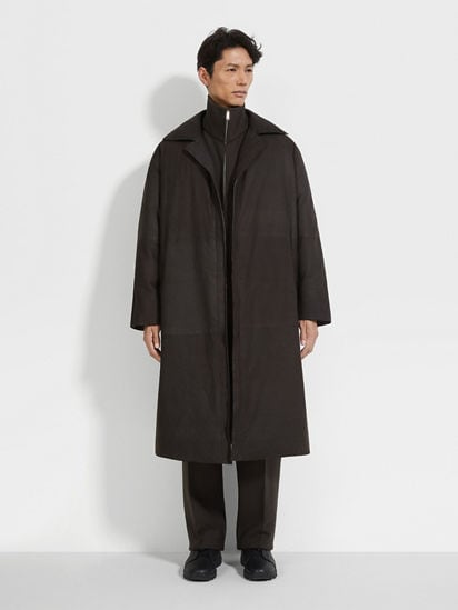 Leather Coat FW24 32334671 | Zegna US Leather Coat FW24 32334671 | Zegna US