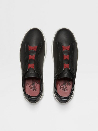 ブラック Triple Stitch™ SECONDSKIN スニーカー SS26 37682653 | Zegna JP