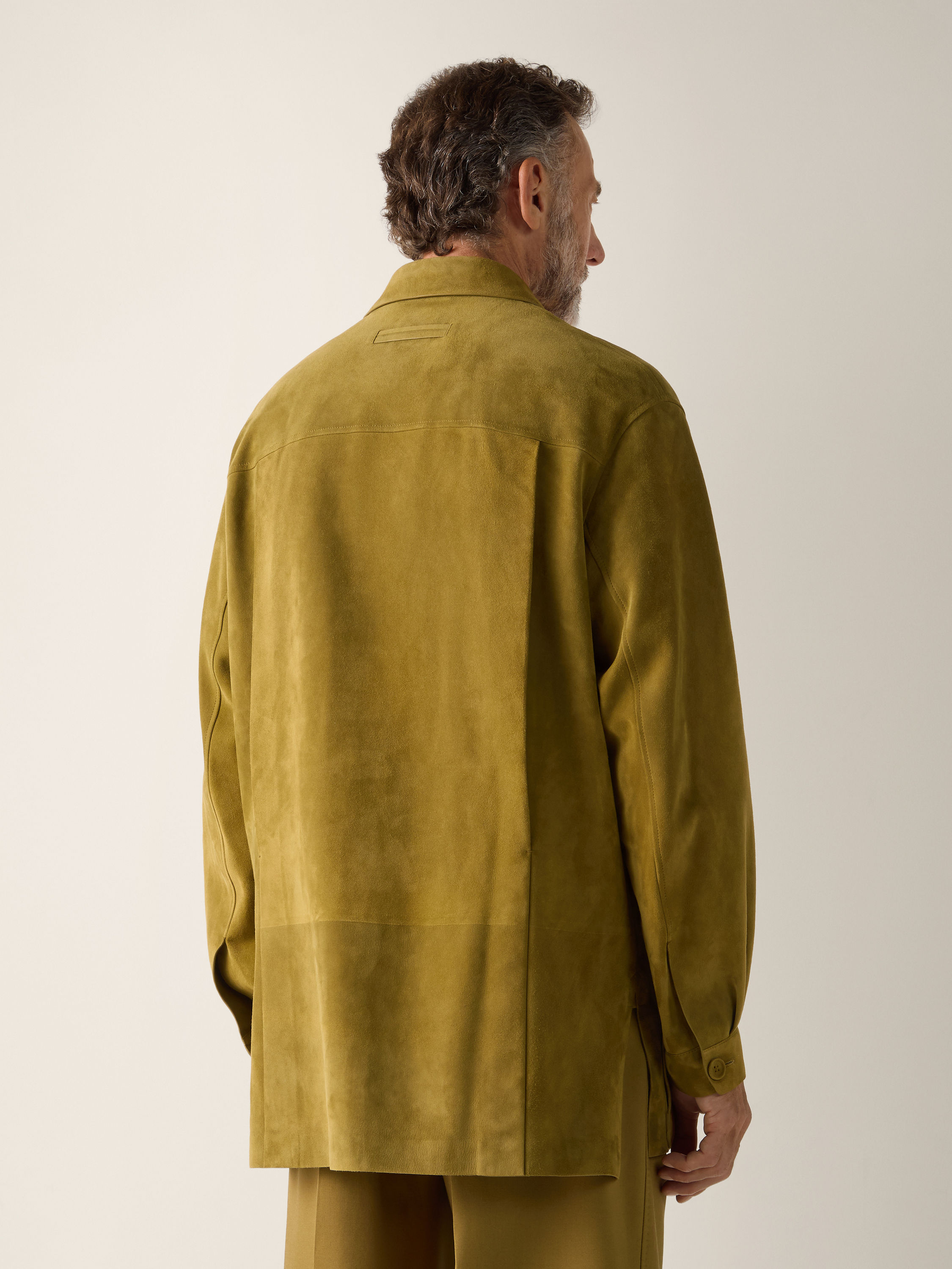 Suede Overshirt Product detail photo #5