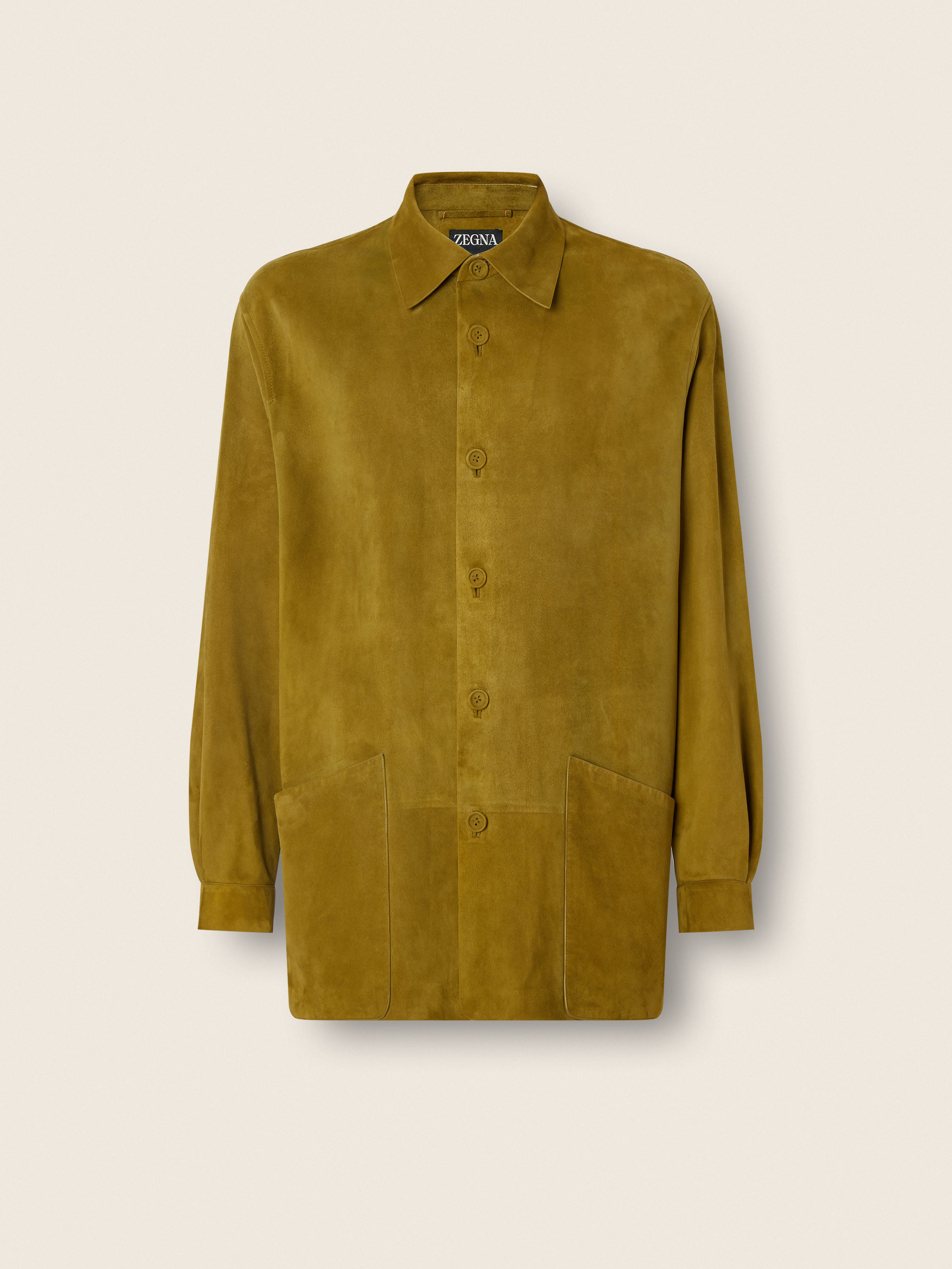 Suede Overshirt Main product photo
