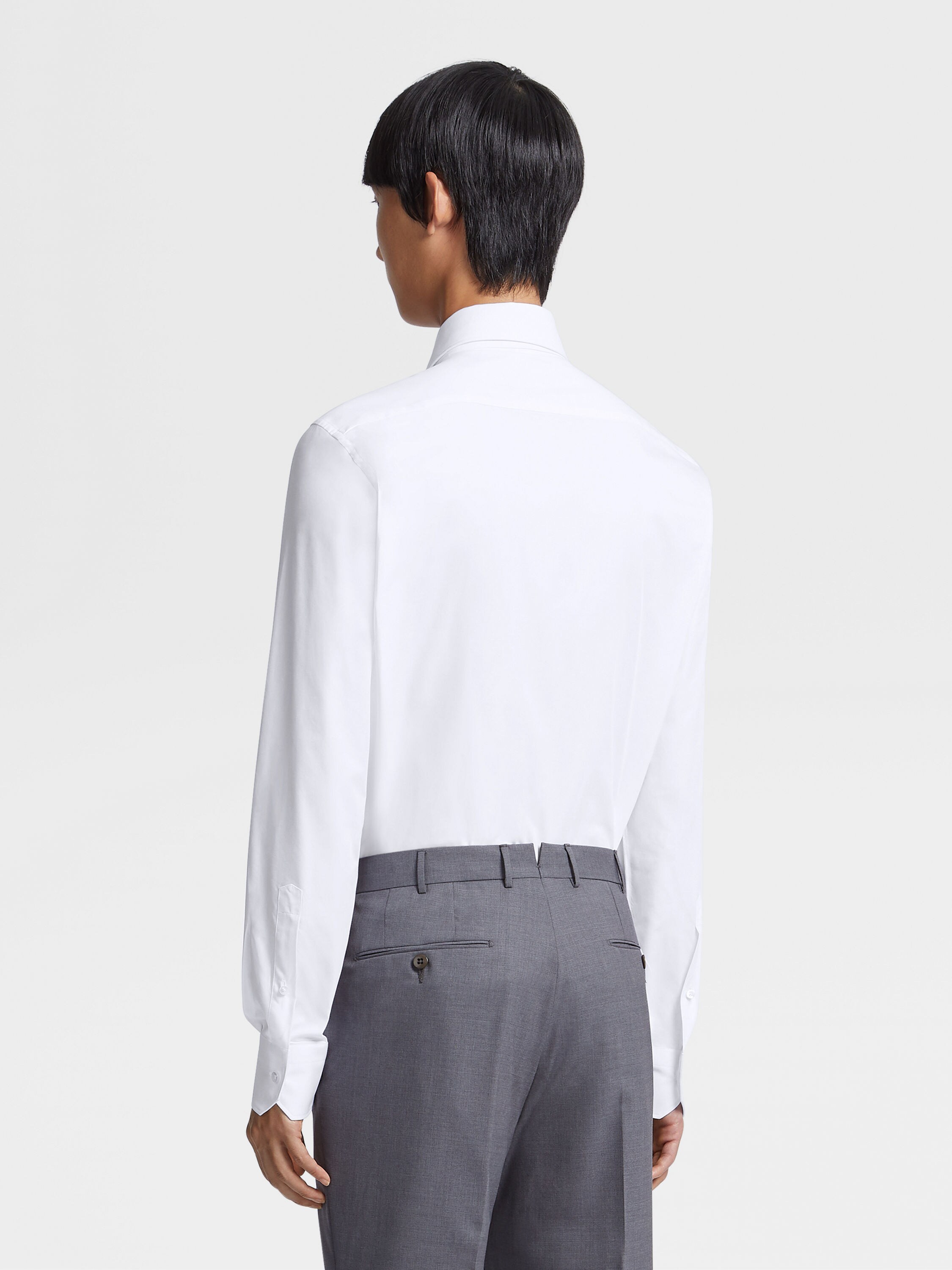 Camicia in Cotone Trofeo Bianca Foto #3 di dettaglio del prodotto