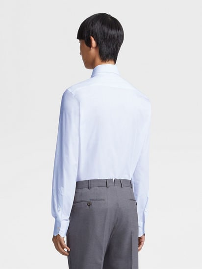 ホワイト Trofeo™ コットンシャツ SS25 22483798 | Zegna JP ホワイト Trofeo™ コットンシャツ SS25 22483798 | Zegna JP