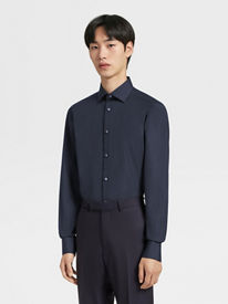 Navy Blue 15milmil15 Wool Suit SS25 22453038 | Zegna US Navy Blue 15milmil15 Wool Suit SS25 22453038 | Zegna US