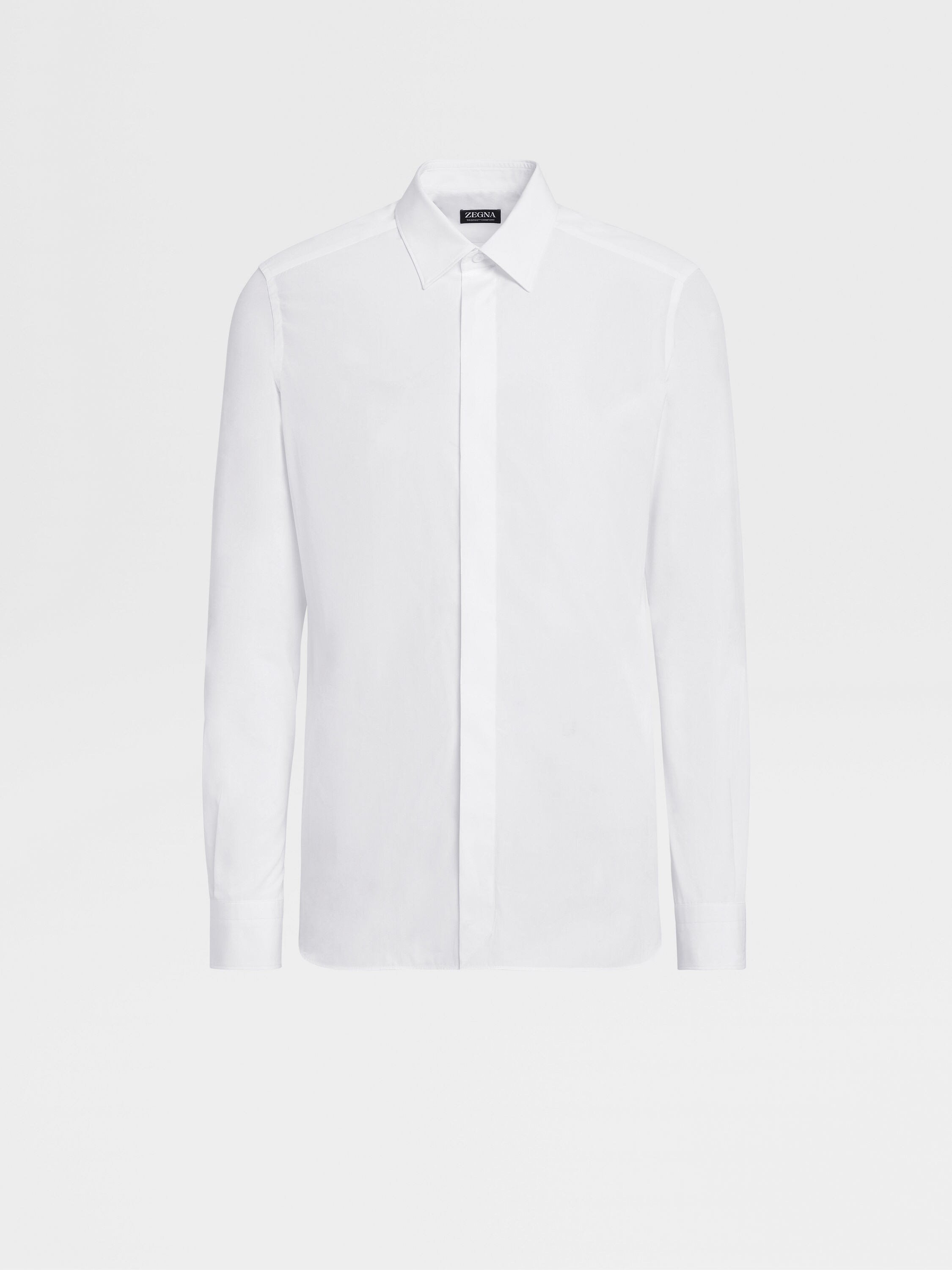 Tシャツ・カットソー ZEGNA FW25 PURE COTTON SHIRT (201602A2 9MS0MT 436) Designer T-shirts for Men | ZEGNA