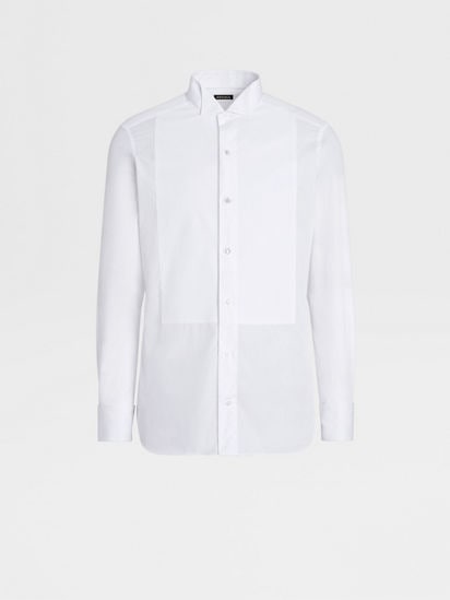 White tuxedo hot sale shirt