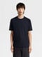 Navy Blue High Performance™ Wool T-shirt Product detail photo #1