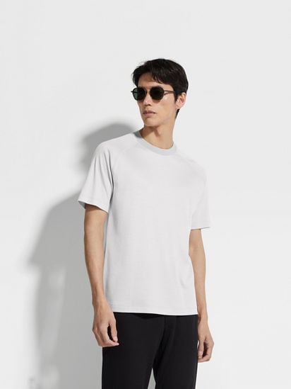 White High Performance™ Wool T-shirt SS25 25729753 | Zegna KR White High Performance™ Wool T-shirt SS25 25729753 | Zegna KR