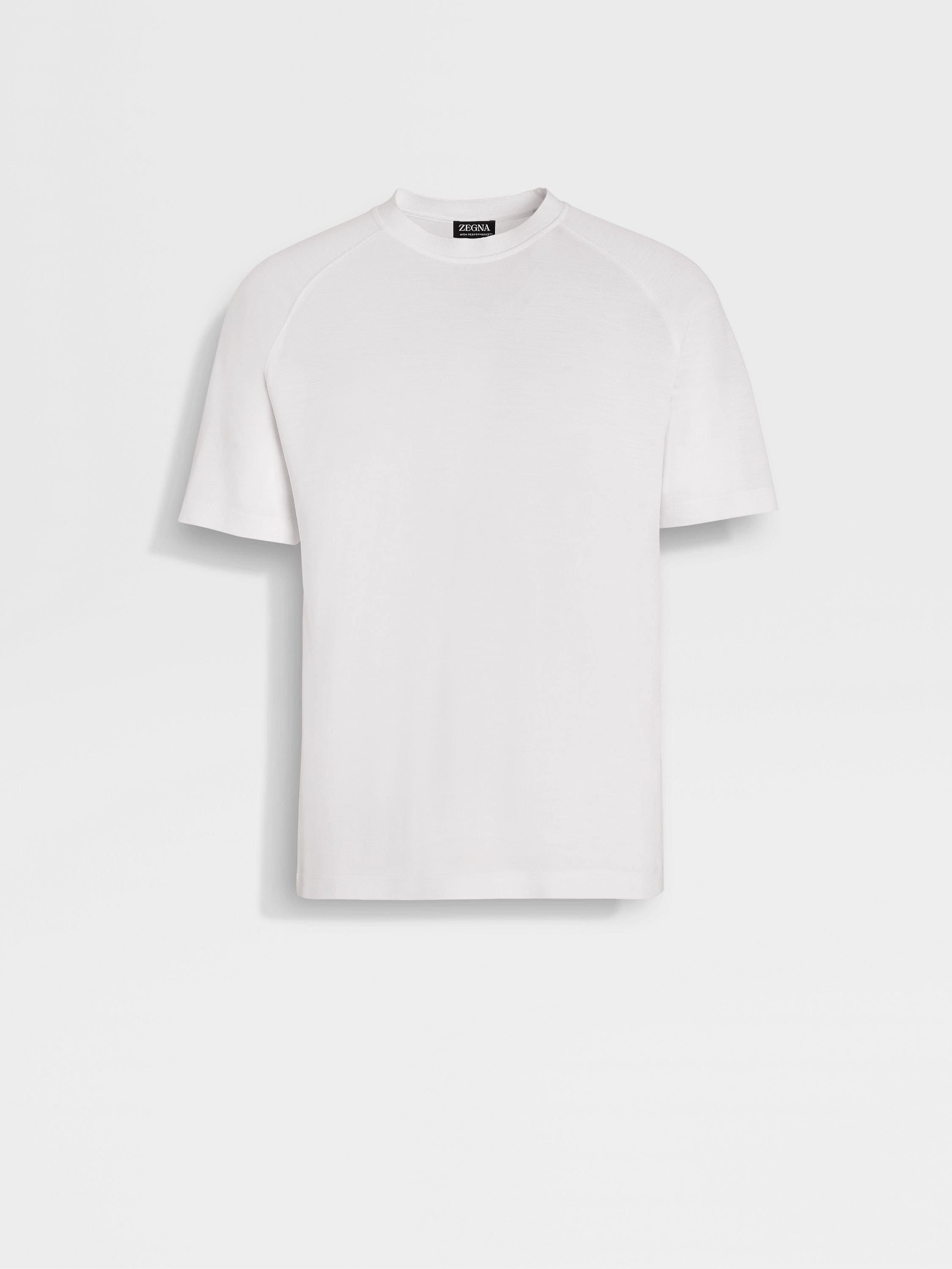 FW23 White Zegna High Wool | Performance™ T-shirt US 25729753