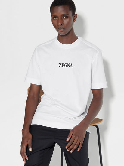 White #UseTheExisting™ Cotton T-shirt SS25 22383351 | Zegna ES White #UseTheExisting™ Cotton T-shirt SS25 22383351 | Zegna ES