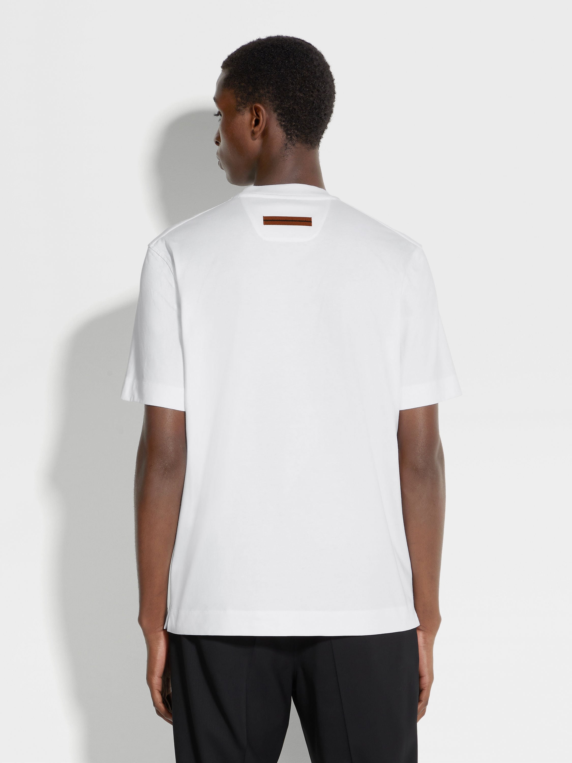 White #UseTheExisting™ Cotton T-shirt Product detail photo #4