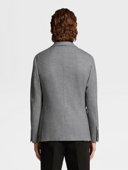麻灰色Trofeo™ 山羊绒休闲西装外套SS25 22887430 | Zegna AU 麻灰色Trofeo™ 山羊绒休闲西装外套SS25 22887430 | Zegna AU