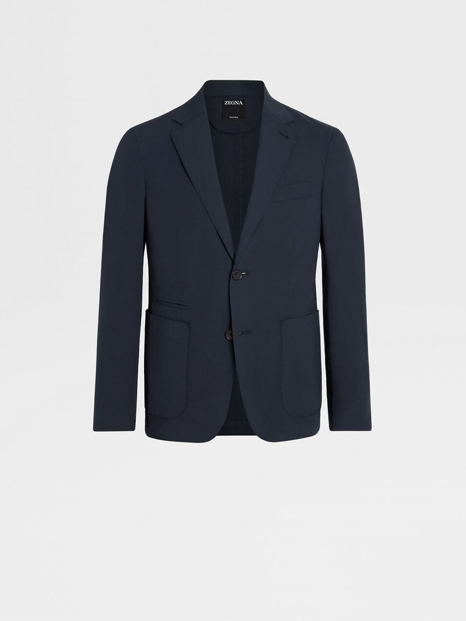 Stretch-cotton blazer