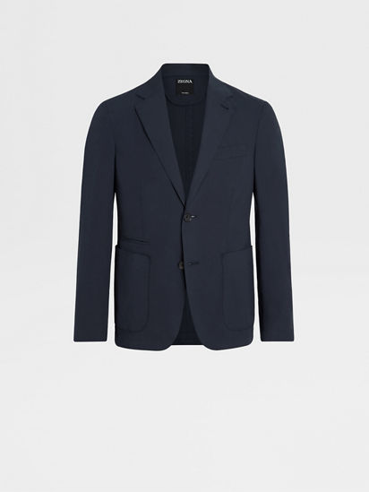 STRETCH BLAZER - Blue