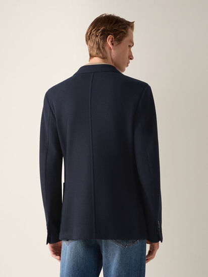 Navy Blue High Performance™ Jersey Jacket SS26 22384828 | Zegna US