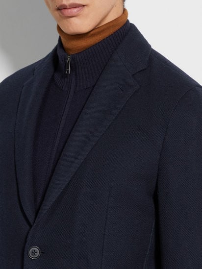 Navy Blue High Performance™ Jersey Jacket SS25 22384828 Navy Blue High Performance™ Jersey Jacket SS25 22384828