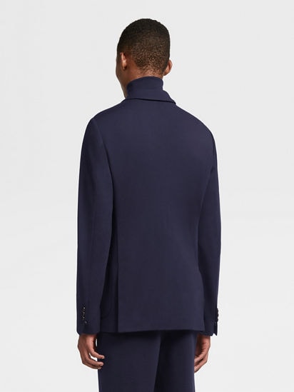 Navy Blue 12milmil12 Wool Shirt Jacket FW24 23257008 | Zegna DE Navy Blue 12milmil12 Wool Shirt Jacket FW24 23257008 | Zegna DE