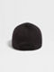 Black Oasi Cashmere Baseball Cap Product detail photo #2
