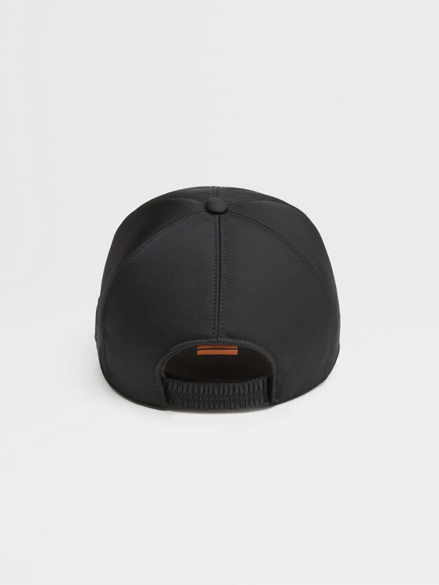 Black Technical Fabric Hat Product detail photo #2