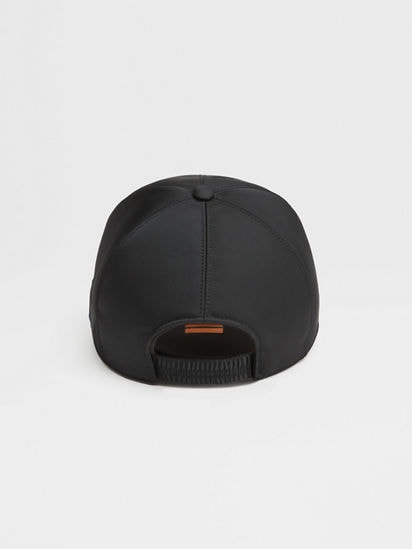 Black Technical Fabric Hat SS25 23097546 | Zegna US Black Technical Fabric Hat SS25 23097546 | Zegna US