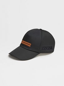 Black Technical Fabric Hat SS25 23097546 | Zegna US Black Technical Fabric Hat SS25 23097546 | Zegna US