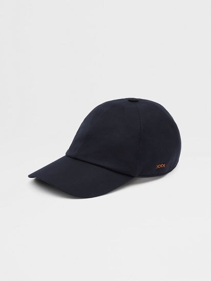 Navy blue wool baseball cap online