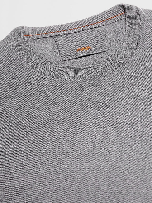 Dark Grey 12milmil12 Wool Crewneck Product detail photo #3