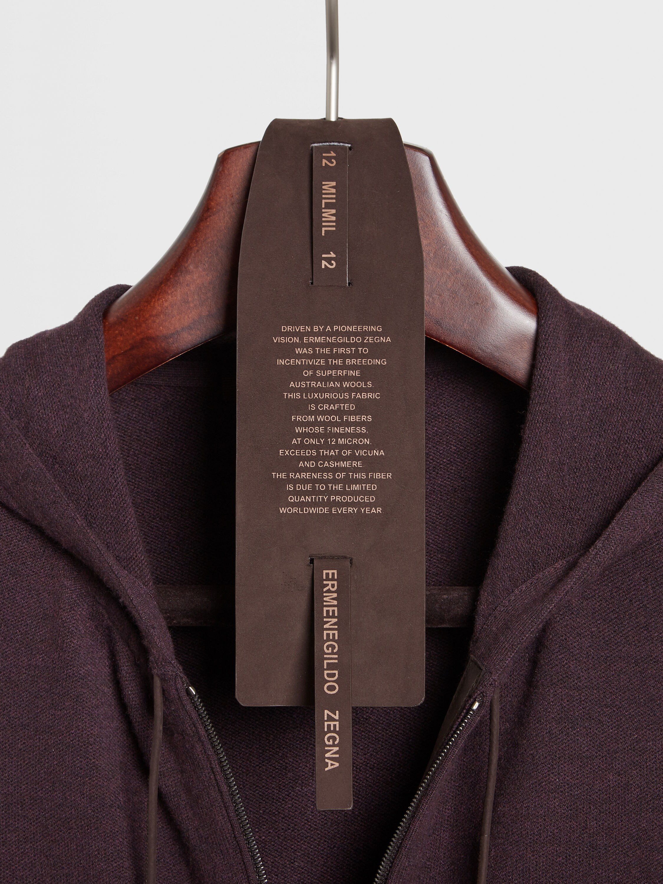 Navy Blue 12milmil12 Wool Polo Shirt Product detail photo #5