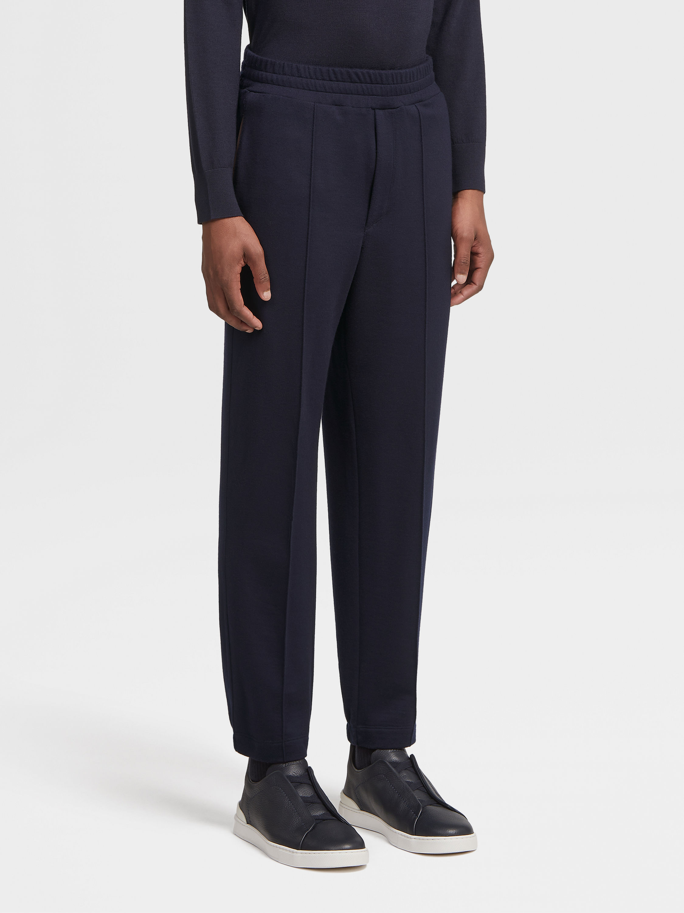 Navy Blue 12milmil12 Jogger Pants Product detail photo #1