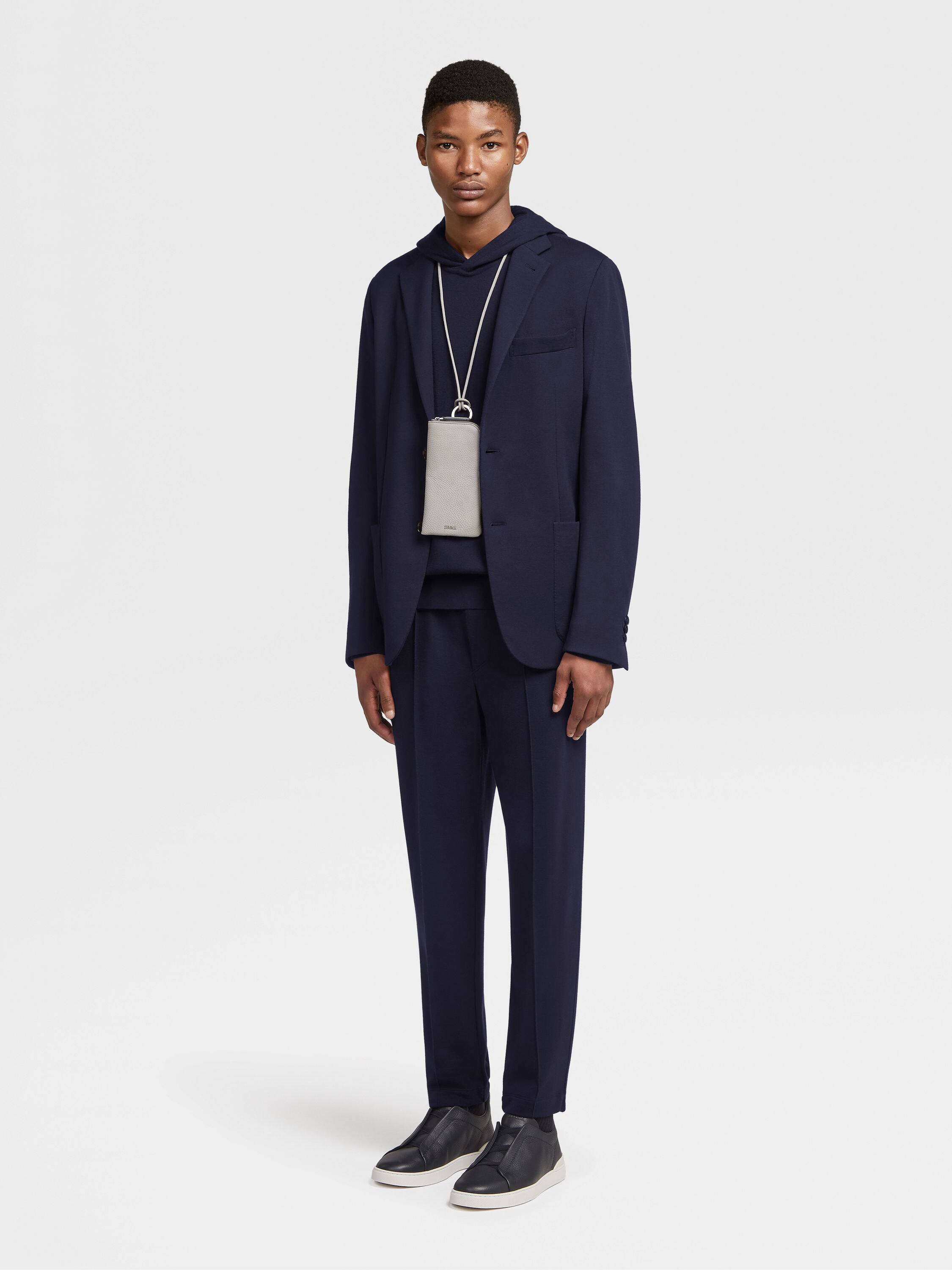 Navy Blue 12milmil12 Jogger Pants Product detail photo #5