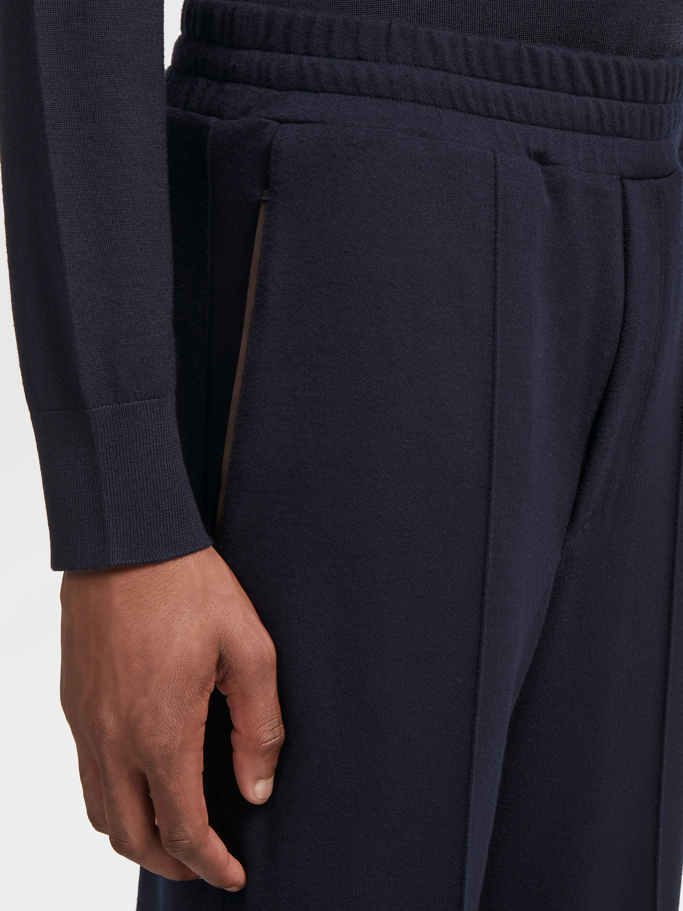 Navy Blue 12milmil12 Jogger Pants Product detail photo #4