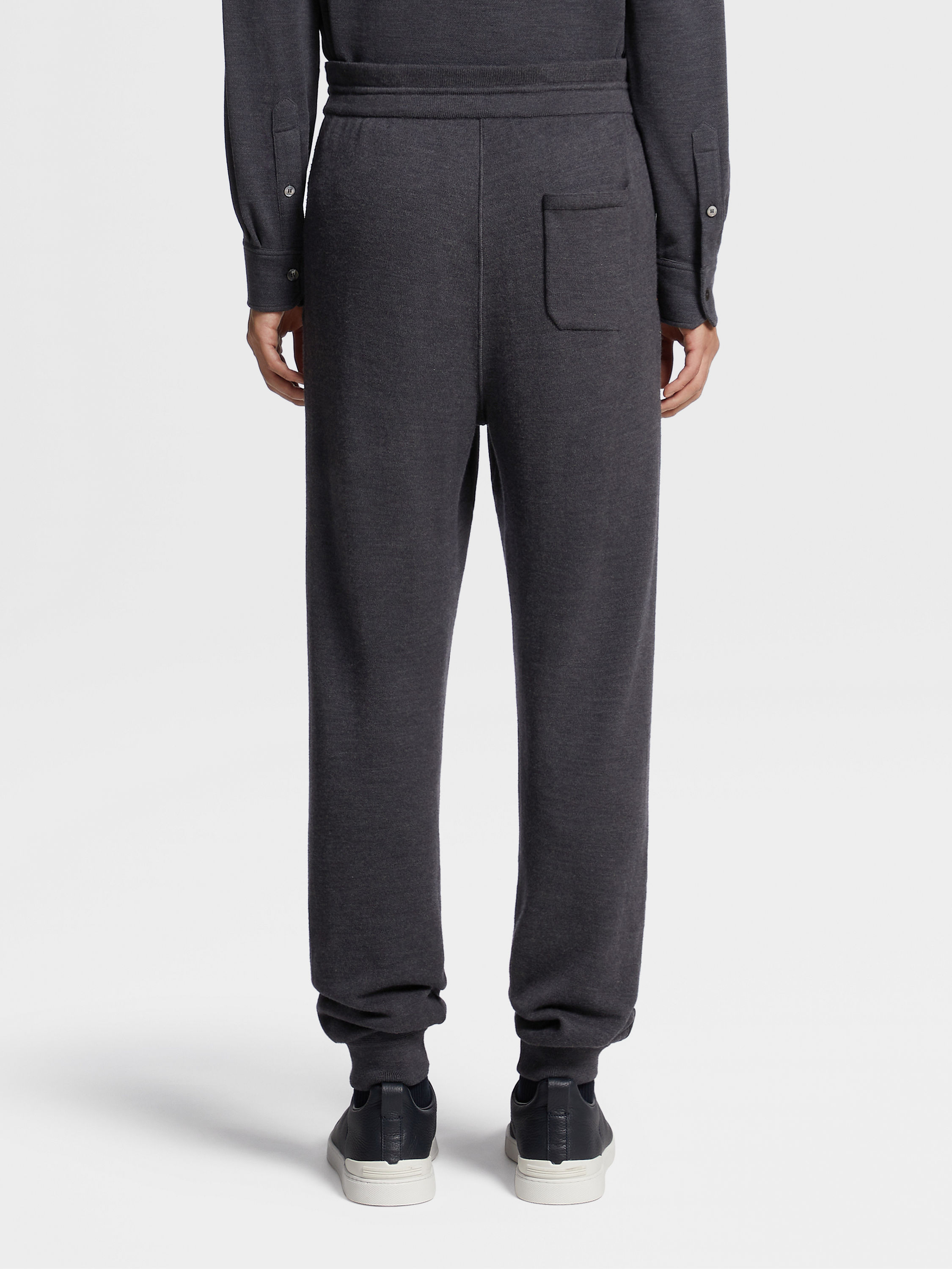 다크 그레이 12milmil12 울 조거팬츠 제품 상세 사진 #2