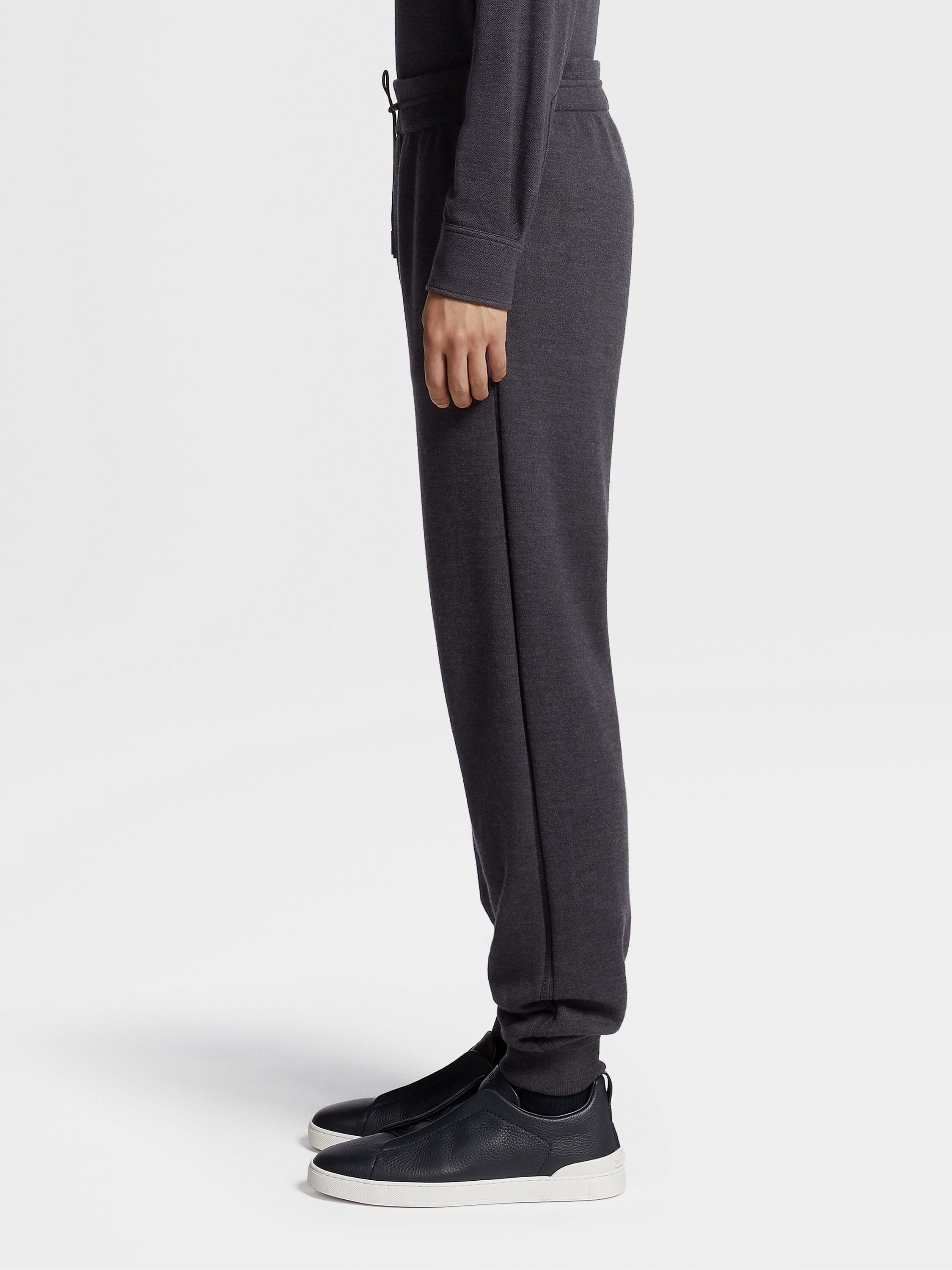 다크 그레이 12milmil12 울 조거팬츠 제품 상세 사진 #3