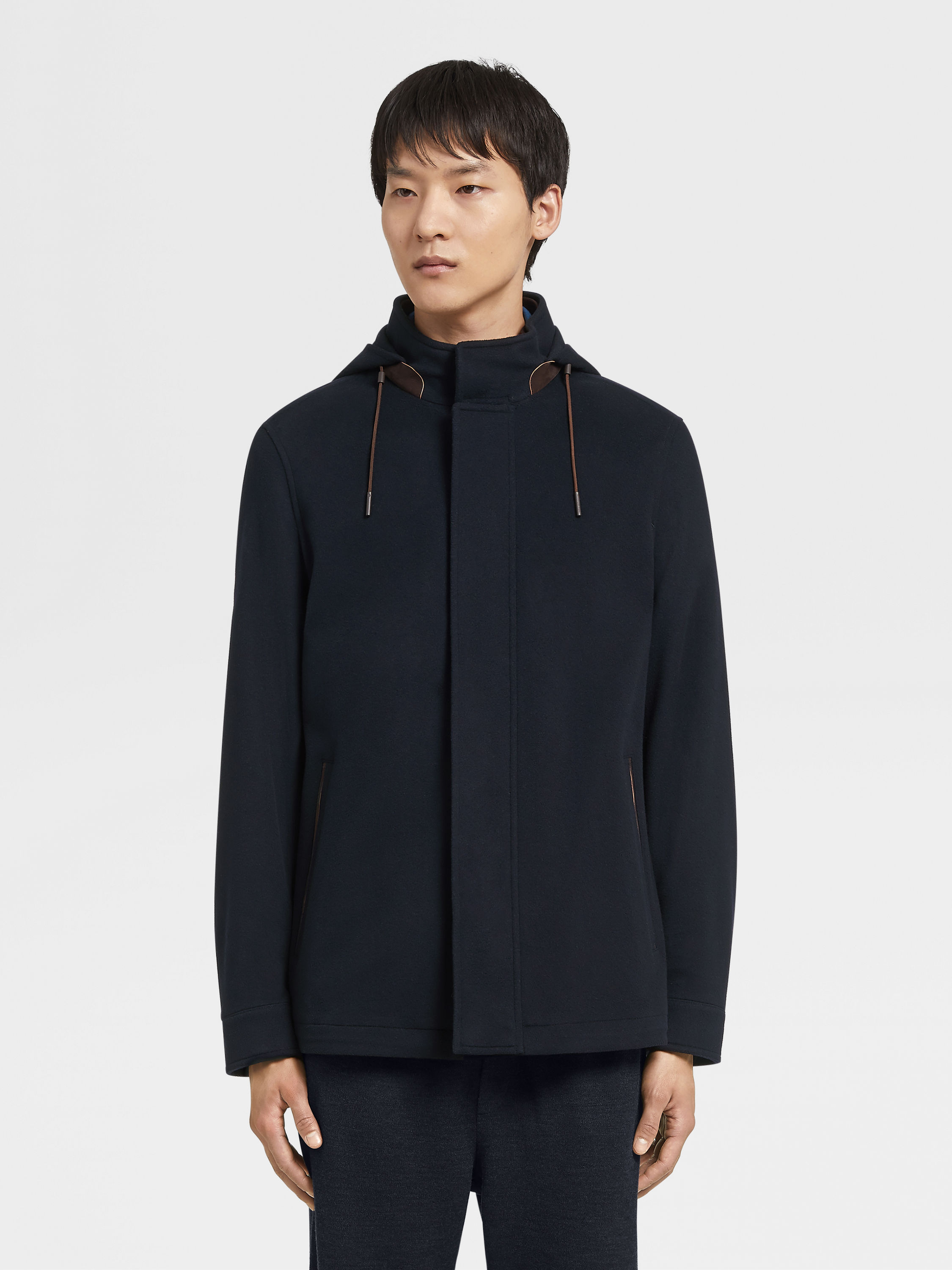 12milmil12 Wool Hooded Overjacket Product detail photo #3