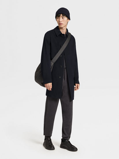 Zegna on sale trench coat