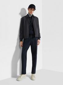 ZEGNA ボンバージャケット サイズ46 ブラック - メルカリ