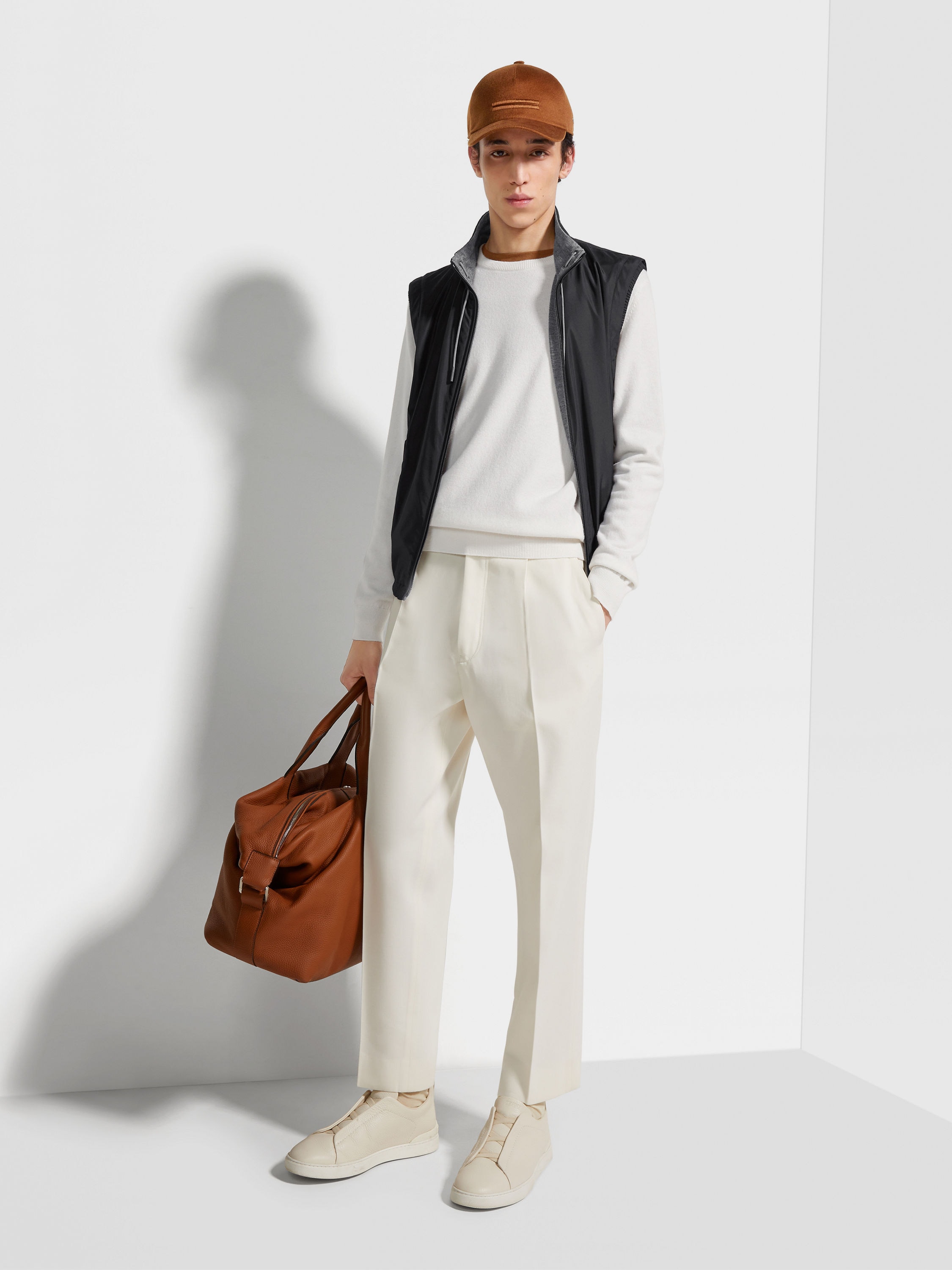 微纤维面料双面 Brezza 背心 产品细节图 #1