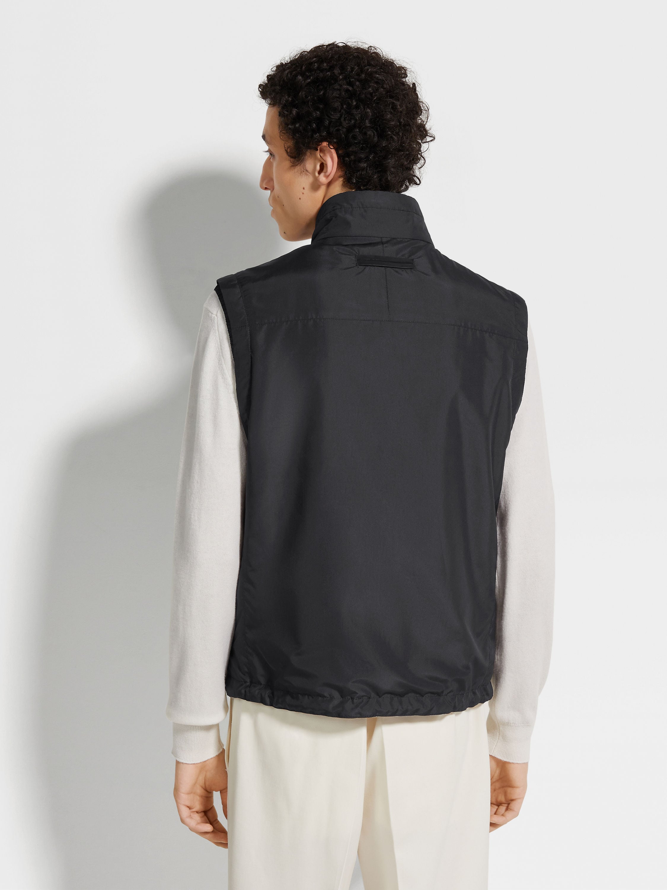 微纤维面料双面 Brezza 背心 产品细节图 #4