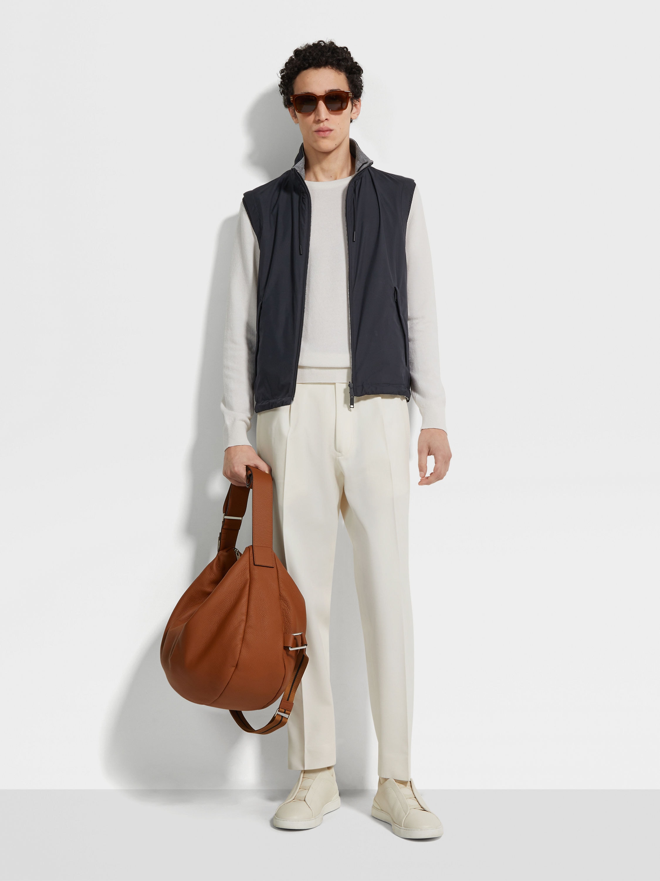 微纤维面料双面 Brezza 背心 产品细节图 #1