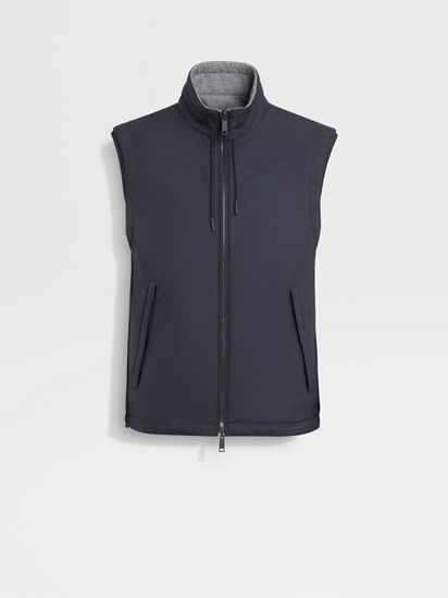 Technical Fabric Reversible Brezza Vest SS24 22067696 | Zegna CA