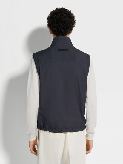 Microfiber Reversible Brezza Vest SS25 22067696 | Zegna US Microfiber Reversible Brezza Vest SS25 22067696 | Zegna US