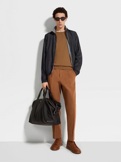 Microfiber Reversible Brezza Blouson SS25 22271091 | Zegna US Microfiber Reversible Brezza Blouson SS25 22271091 | Zegna US