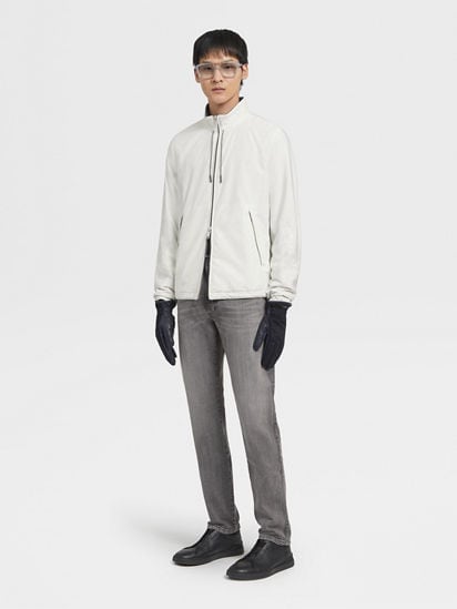Microfiber Reversible Brezza Blouson SS25 22272152 | Zegna US Microfiber Reversible Brezza Blouson SS25 22272152 | Zegna US